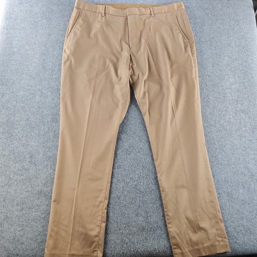 Bonobos Thursday Chinos Mens 40x32 Tan Athletic Fit Casual Work Pants